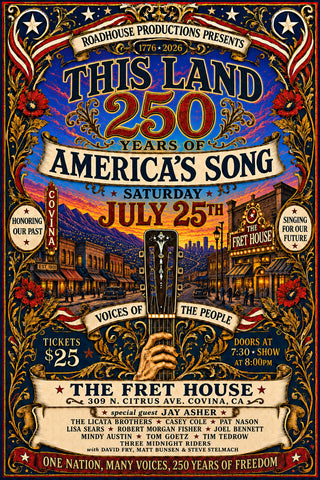 Roadhouse Productions: This Land - 250 Years of America's Song.