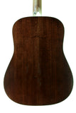 A Martin Guitar, back view
