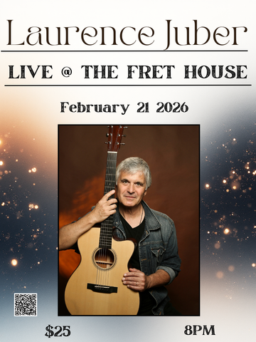Laurence Juber in Concert, SOLD OUT Saturday, Feb 21, 8:00 pm