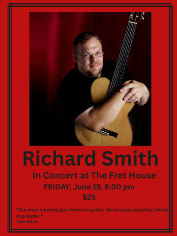 Richard Smith In Concert, FRIDAY, June 19, 8:00 pm
