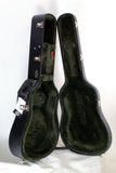 guitar case on a white background