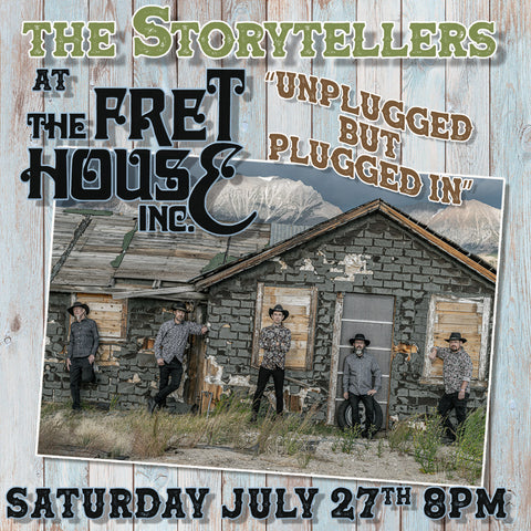 The Storytellers In Concert, Saturday July 27, 8:00 pm