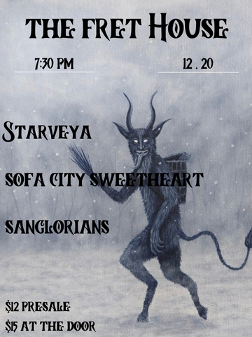 Concert Tickets, Starveya, Friday Dec 20, 8:00 pm