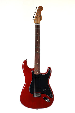 Fender Noventa Stratocaster, Crimson Red Transparent